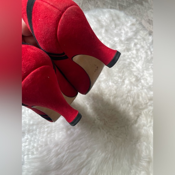 VINTAGE SAKS FIFTH AVENUE KITTEN HEELS - Picture 7 of 8